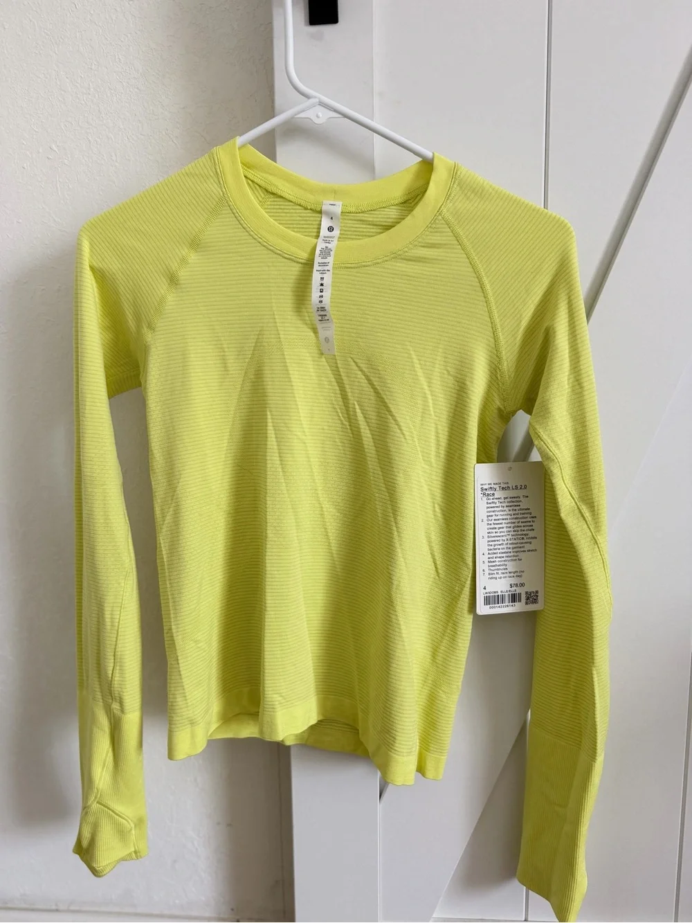 lululemon athletica color：electric lemon